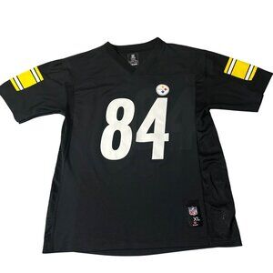 NFL Pittsburgh Steelers Youth Antonio Brown #84 Black Jersey XL Team Apparel‎